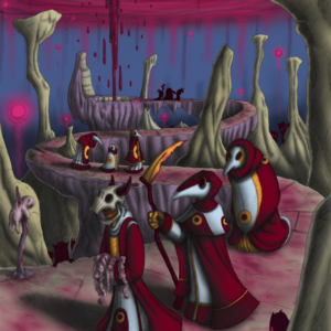 Surrealis Grymmoire "Procession of Blood and Bone" Print