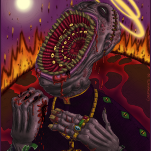 Surrealis Grymmoire "Worship" Print